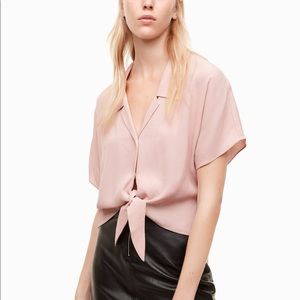 Wilfred Free - The Tie-Front Blouse